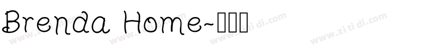 Brenda Home字体转换